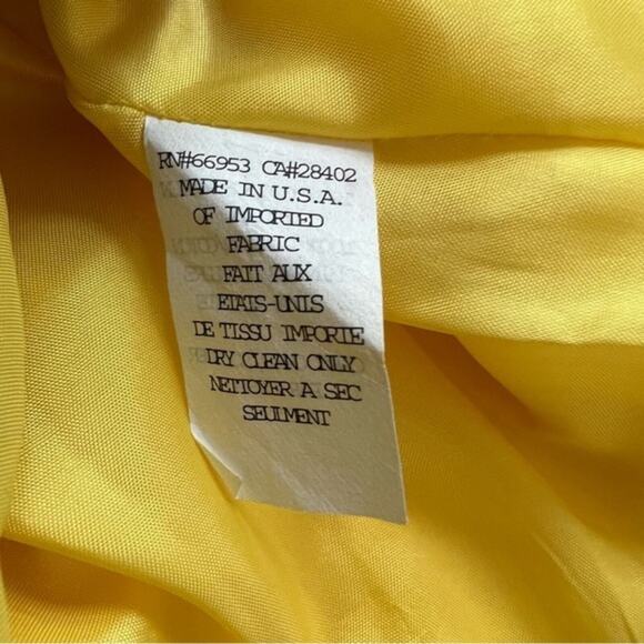 Cynthia Steffe Strapless Embroidered Pink Floral Yellow Lace Strapless Dress - Picture 15 of 16